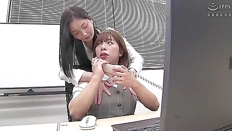 Japanese chick with a pink bikini in a japanese gym