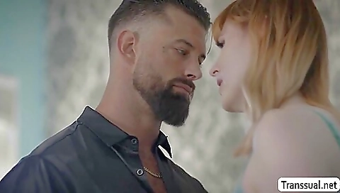 Big ass redheaded brunette getting her ass fucked hard and deep