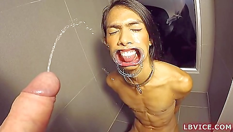 Hot brunette gives blowjob in this hardcore porn clip