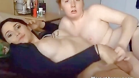 Hot milf with a big ass gets her pussy rimmed on cam