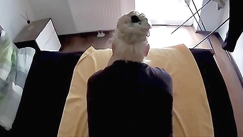 Mature shemale is getting a big dick in her anal hole