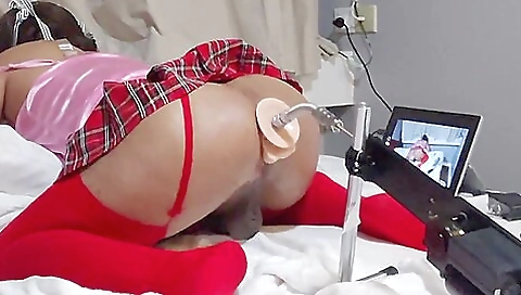 I'm going to fuck my man in my ass and I'll be licking it