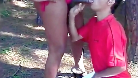 This black guy is playing with his huge black dildo